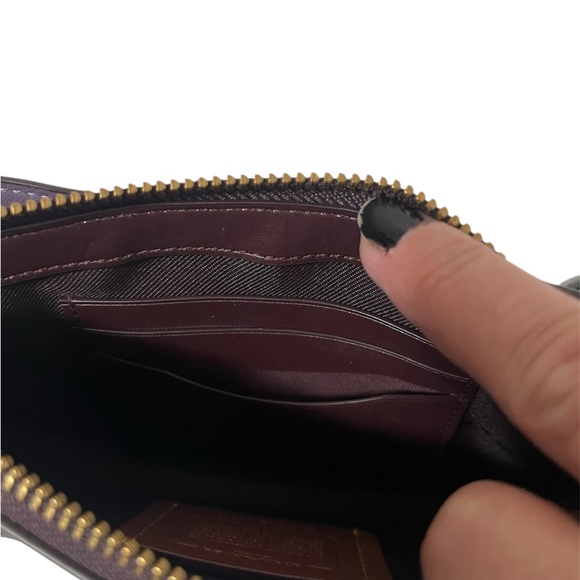 Coach Purple Dreamer wristlet Clutch - Picture 6 of 6